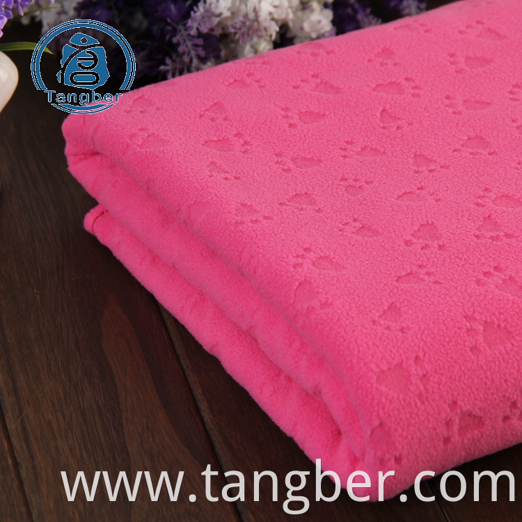 Emboss Fleece Fabric